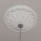 Ekena Millwork Brontes Ceiling Medallion (Fits Canopies up to 3 5/8"), 25 1/2"OD x 5 1/2"P, Primed White CM25BR - alternate 8
